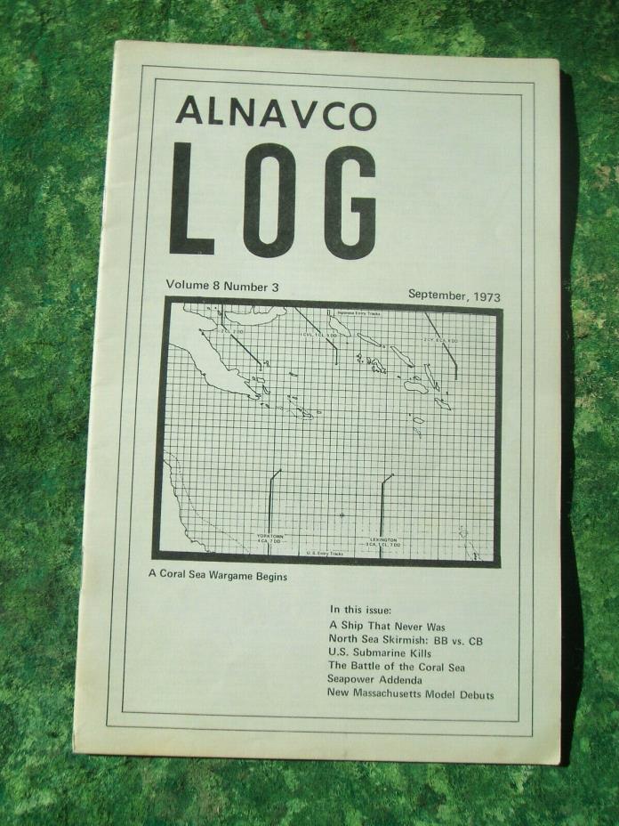ALNAVCO LOG Volume 8 Number 3 September 1973