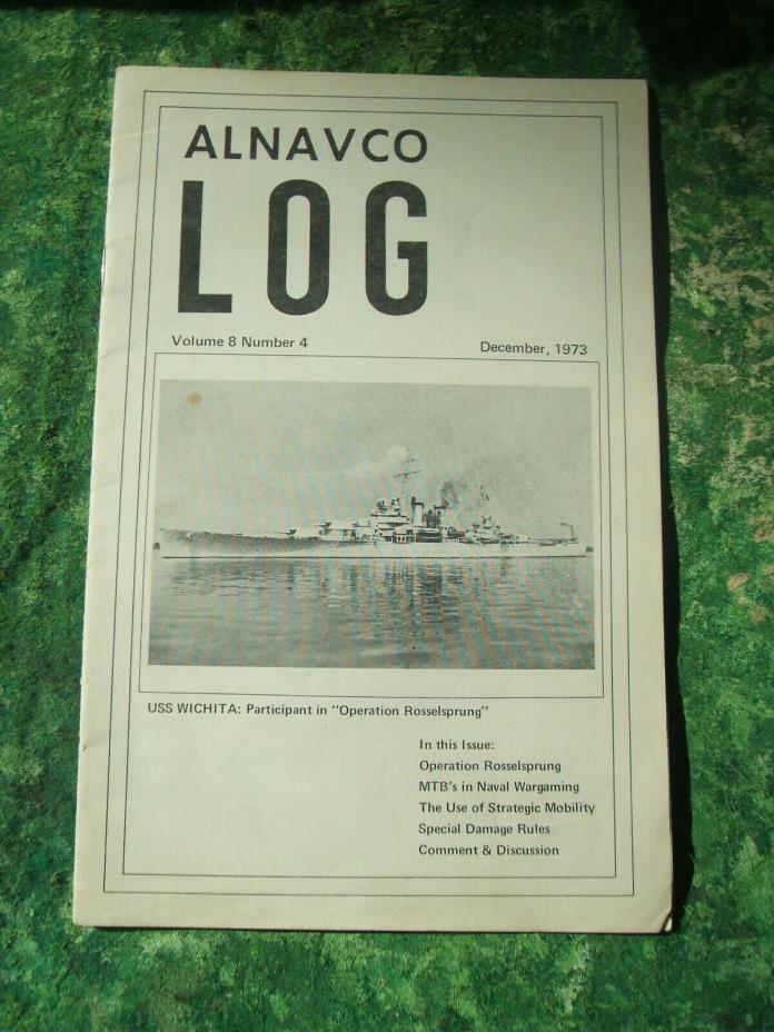 ALNAVCO LOG Volume 8 Number 4 December 1973