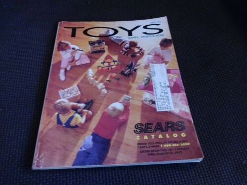 1991-92 Sears Toys Games Sports Catalog Vintage