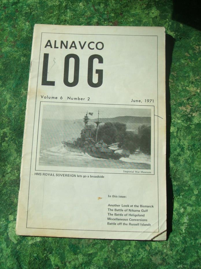 ALNAVCO LOG Volume 6 Number 2 June 1971