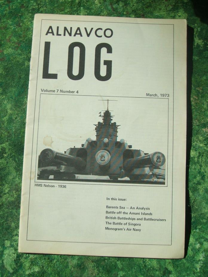 ALNAVCO LOG Volume 7 Number 4 March 1973