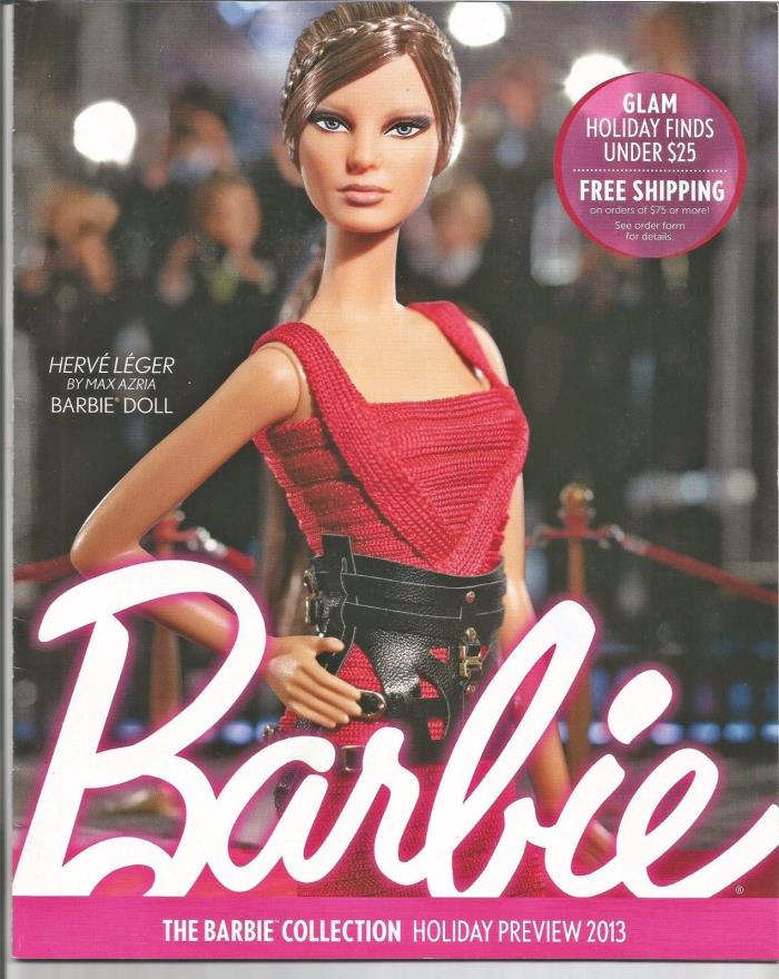 2013 Barbie Collection Collector Catalog Magazine Holiday Preview 2013