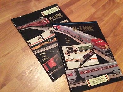 1992 & 1994 K-Line Electric Trains catalogs (2)