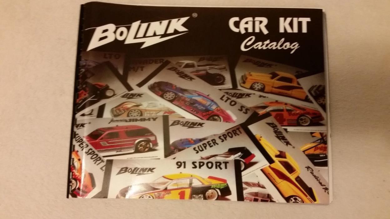 BoLink R/C (Radio Controlled) Car Kit Catalog - with 7 foldout posters