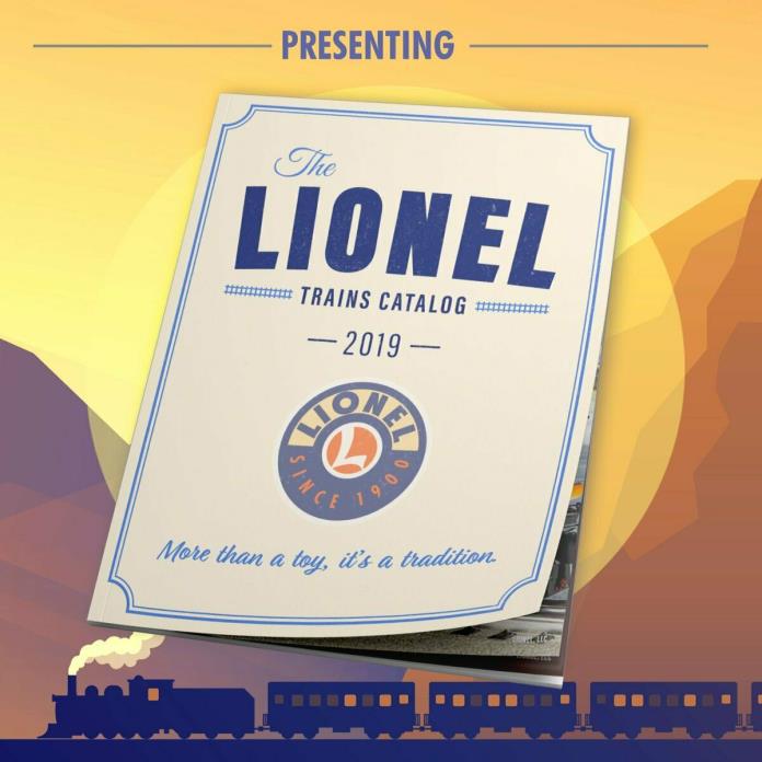 LIONEL 2019 'The Big Book Catalog' 252 Pages 