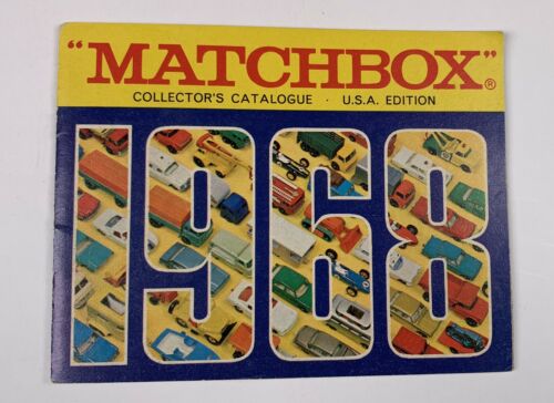 Matchbox Toy Car Catalog USA Edition 1968