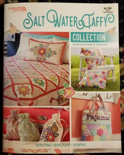 NEW Salt Water Taffy Collection by Leisure Arts Quilting Applique Sewing #6973