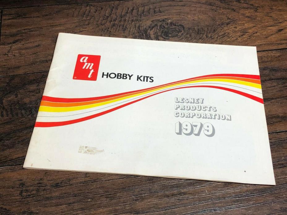Vintage AMT HOBBY KIT CATALOG 1979 Lesney Model Kit Magazine