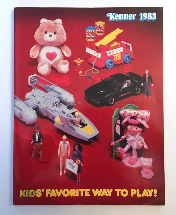 Kenner Toys 1983 dealer catalog STAR WARS, RAIDERS/ARK, KNIGHT RIDER