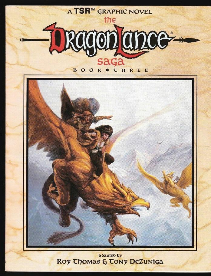 DRAGONLANCE SAGA BOOK THREE DC COMICS GRAPHIC NOVEL