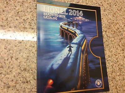 2014 LIONEL Ready to Run Toy Model Railroad  catalog Polaroid Express  cover