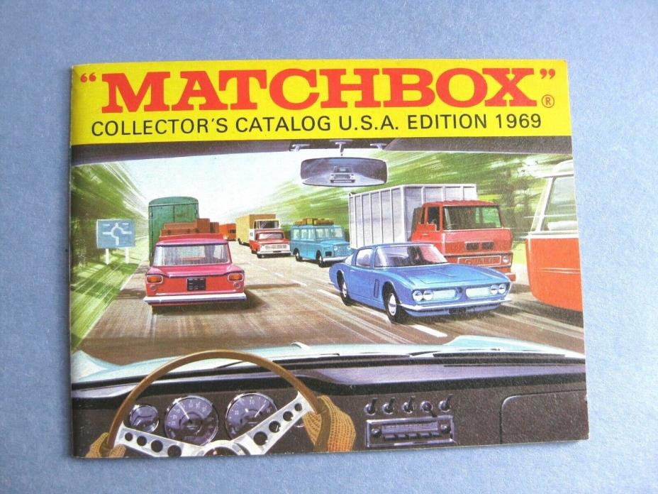 Lesney Matchbox 1969 Catalog - First Edition - Near Mint Condition