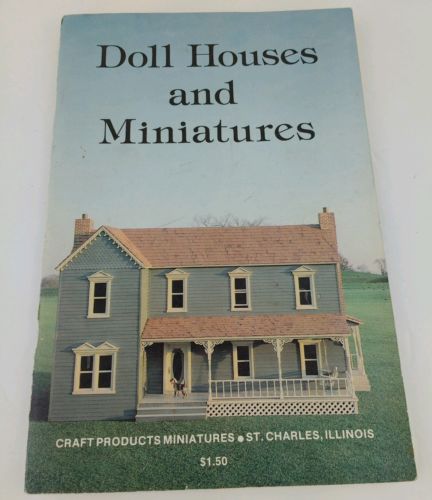 Vintage Dollhouses and Miniature Doll &  Furniture Book Catalog 1982