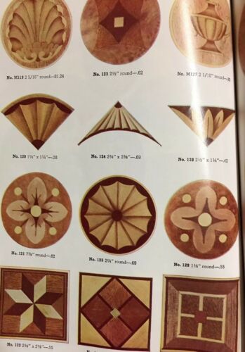 1961 Constantine’s Woodworking Catalog Manual Wood Inlay Veneer Design Craft ++