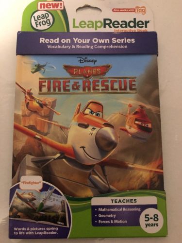 Leap Frog Leap Reader (Tag) Interactive Book - Disney Planes Fire & Rescue
