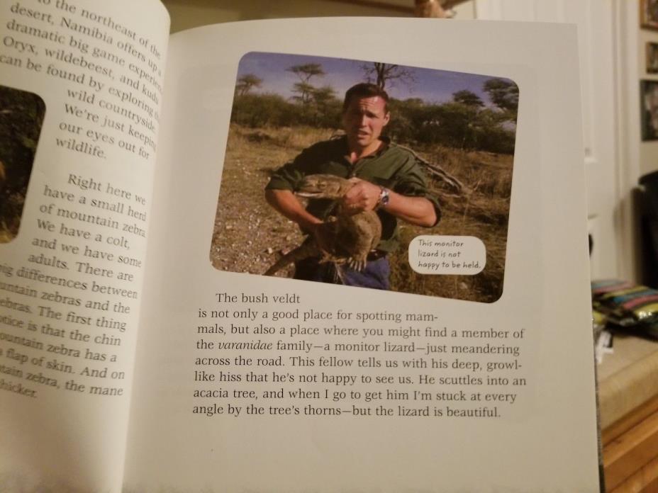 The Jeff Corwin Experience: Into Wild Namibia by Jeff Corwin (2003, Hardcover)