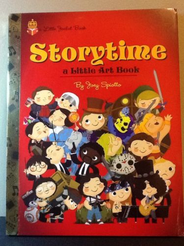 Storytime A Little Art Book By Joey Spiotto Signed New