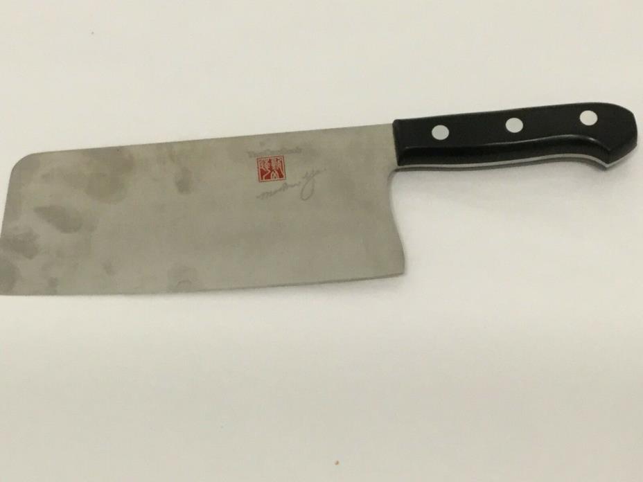 VINTAGE MARTIN YAN CAN COOK CHINESE CHEF'S KNIFE