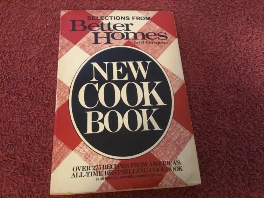 Selections From Better Homes and Gardens New Cookbook 1983