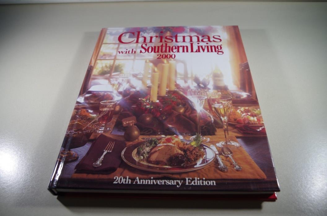 Christmas with Southern Living 2000 Hardcover Recipes and Decorating #588