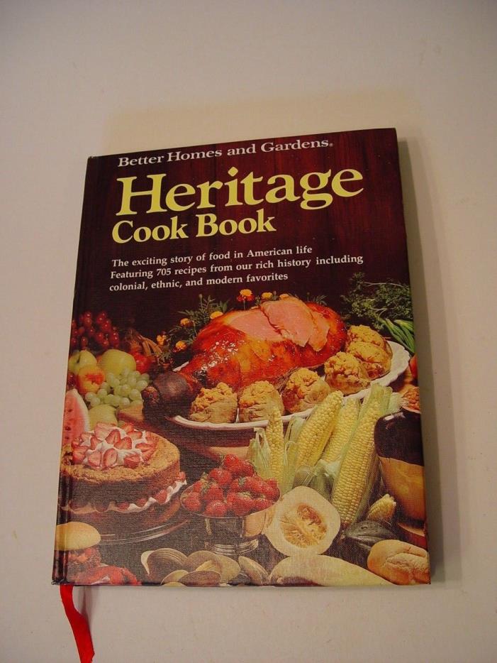 1976 Better Homes Gardens Heritage Cook Book  First Edition Fourth Printing