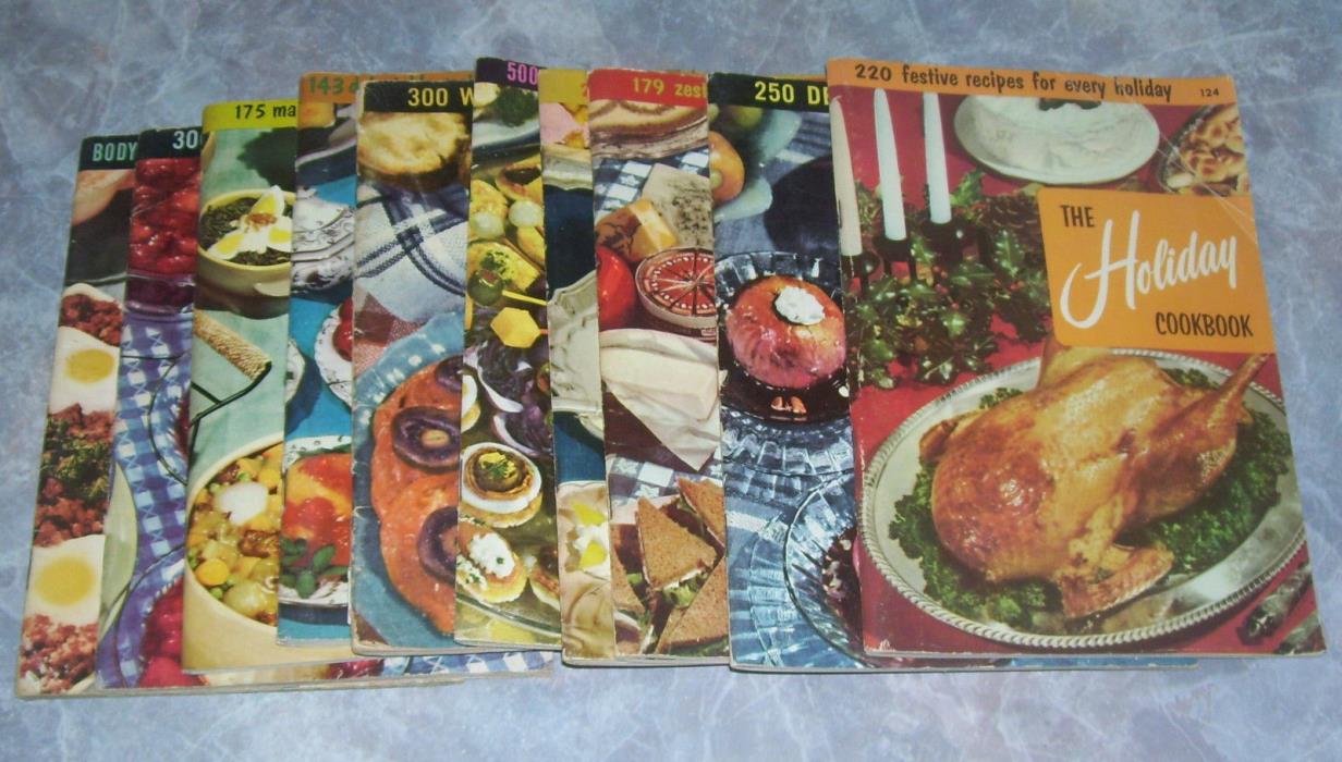 Culinary Arts Institute Cookbooks Recipe Booklets Lot of 10 Vtg 1949 - 1965