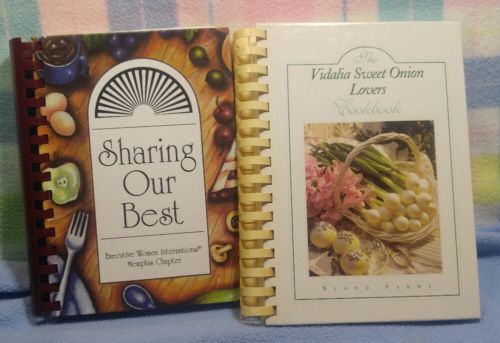 The Vidalia Sweet Onion Lovers Cookbook 1996 & Sharing Our Best 2002