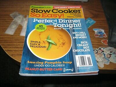 Prevention Guide - Slow Cooker So Easy Cook Book 