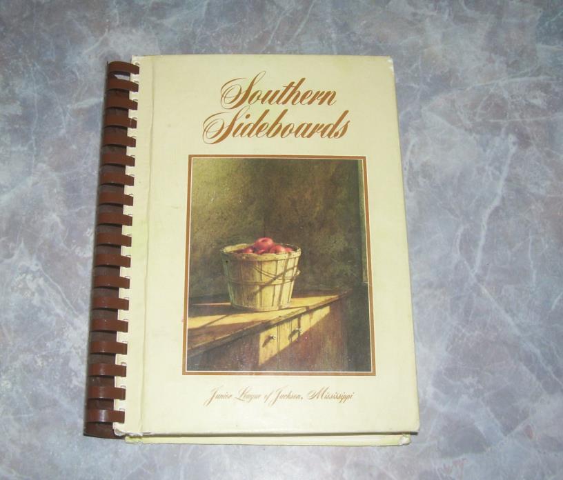 Southern Sideboards Vtg Cookbook Jr League of Jackson MS ©1978 5th Printing 1980