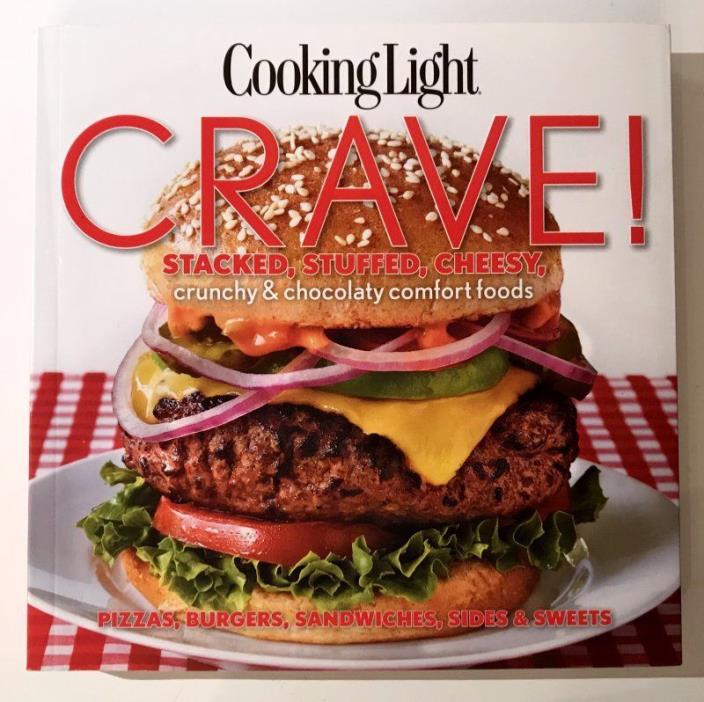 Cookbook 581, Crave! Pizzas Burgers Sandwiches Sides & Sweets Chips Fries Eggs