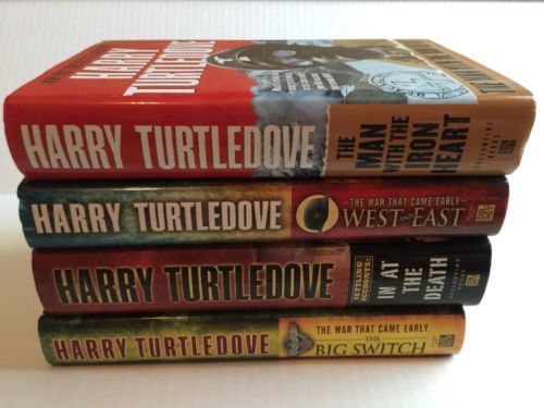 4 Lot HC Harry Turtledove Hardcover Books
