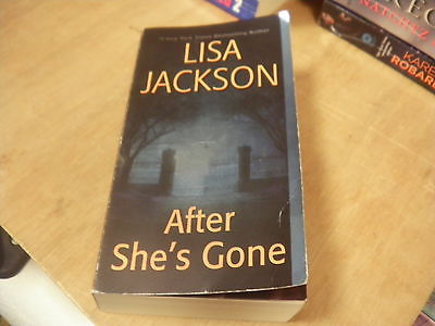 After She's Gone by Lisa Jackson (2016, Paperback)   r