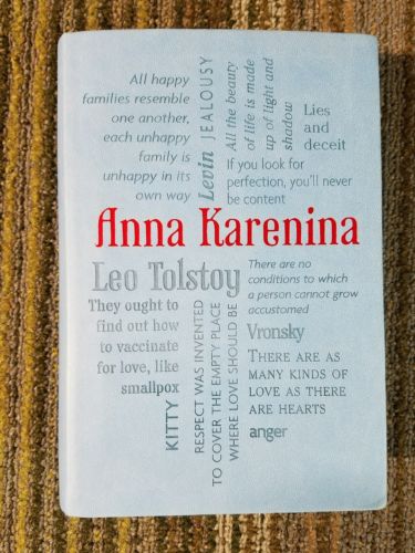 ANNA KARENINA Leo Tolstoy 2012 Canterbury Classics Flexibound Covers