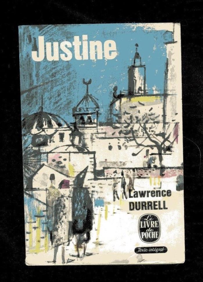 LAWRENCE DURRELL Justine vintage PB 1959 French Language