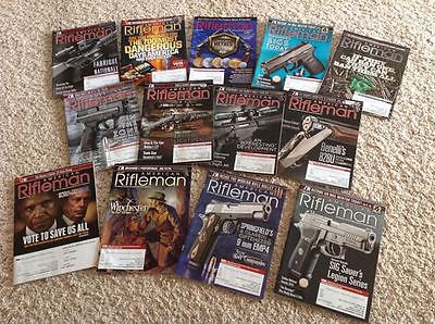 2014-2016 American Rifleman Magazines (13 issues)