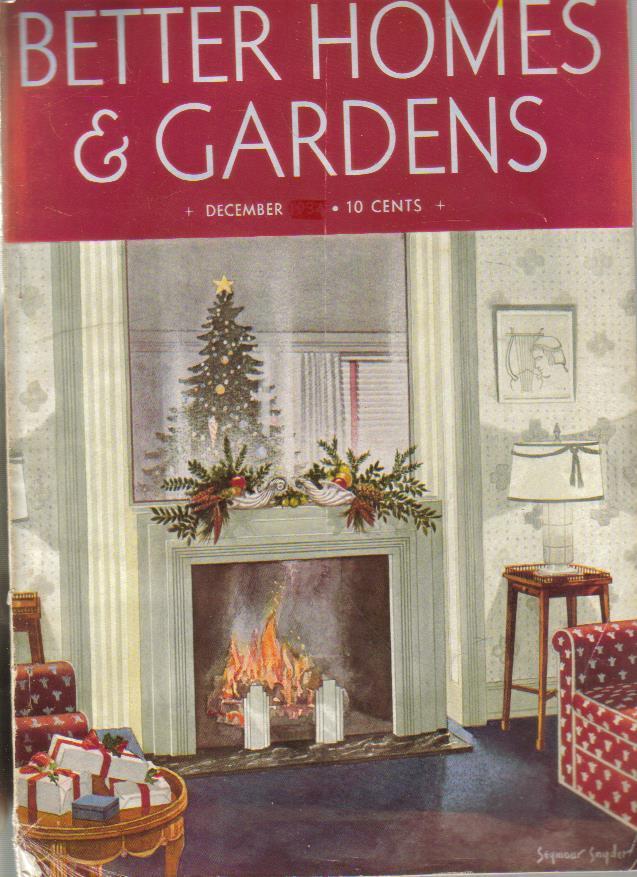 Better Homes & Gardens magazine DECEMBER 1934