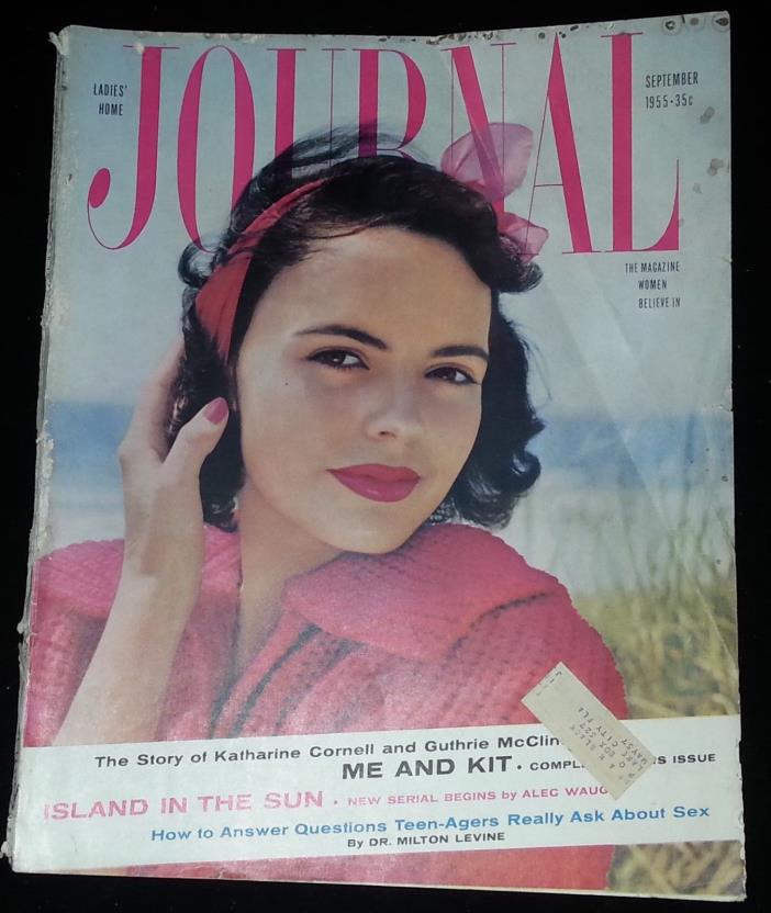 Ladies Home Journal September 1955 - Fair Condition