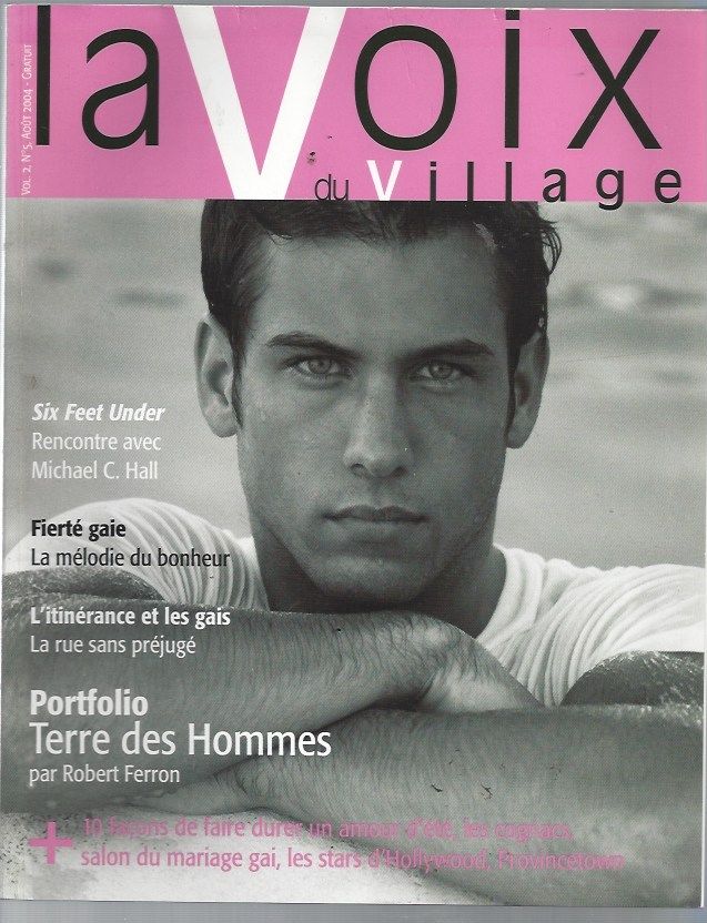 La Voix du Village Magazine April 2004 Portfolio Terre Des Hommes NEW RARE