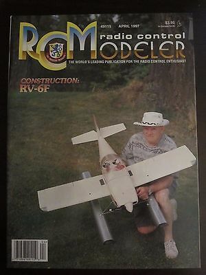RCM Radio Control Modeler Magazine April 1997 RV-6F (I)
