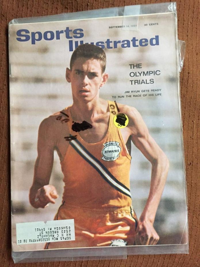 9/14/64 SI 1964 Sports Illustrated JIM RYUN KANSAS JAYHAWK OLYMPICS