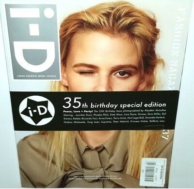 i-D MAGAZINE 35th BIRTHDAY ISSUE FASHION ART DESIGN CULTURE id MUSIC PHOTO Book