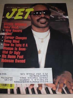 JET MAGAZINE JULY 1983 STEVIE WONDER HOW HE TELLS IF A WOMAN IS BEAUTIFUL