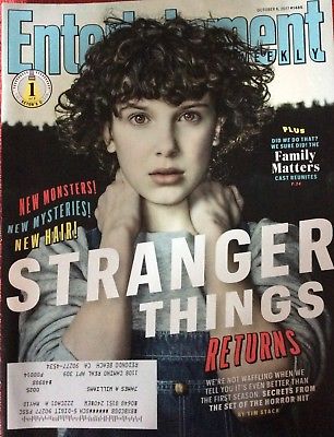 ENTERTAINMENT WEEKLY OCTOBER 6 2017 STRANGER THINGS RETURNS PLUS FAMILY MATTERS