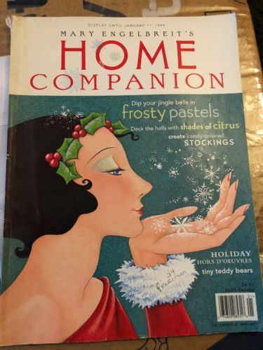 Mary Engelbreit’s Home Companion Magazine December January 1998 No Dolls
