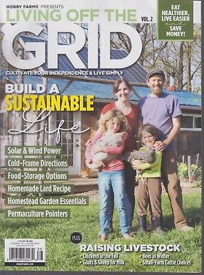 Living Off the GRID Volume 2 Issue Code 2018-86 Solar & Wind Power/Permaculture