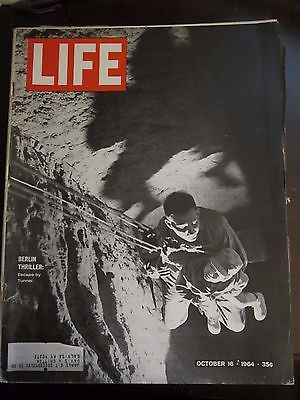 Life Magazine Berlin Thriller Escape by Tunnel October 1964