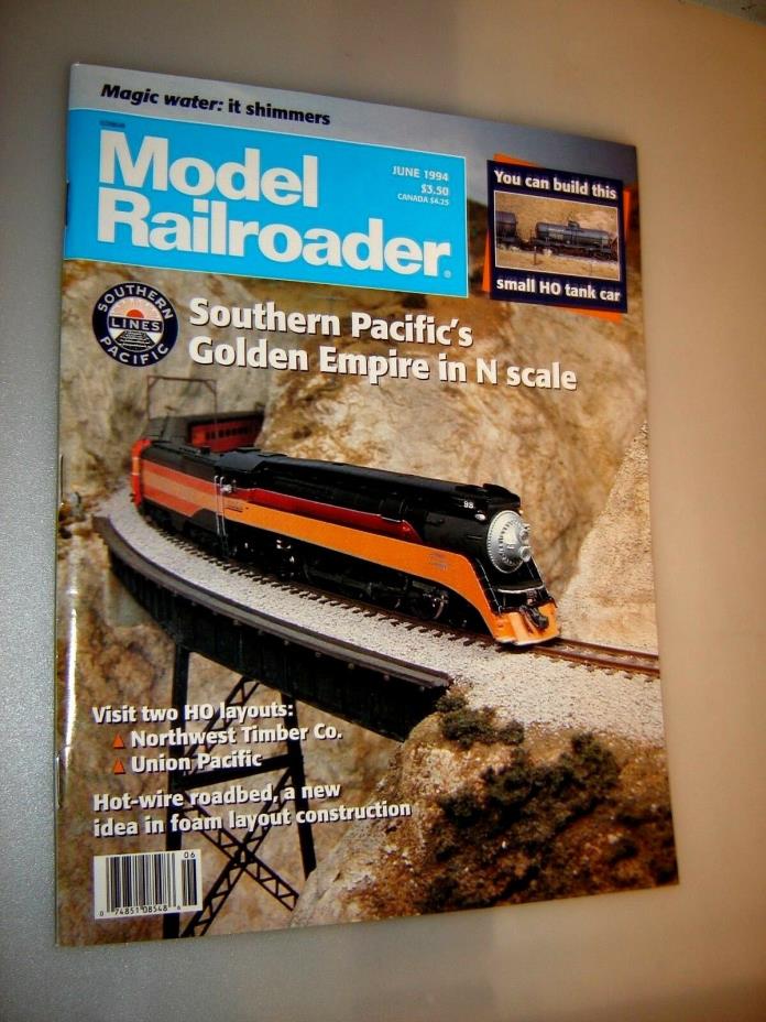 Model Railroader Magazine June 1994