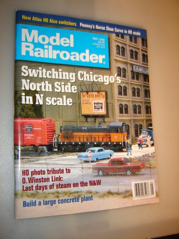 Model Railroader Magazine May 1998