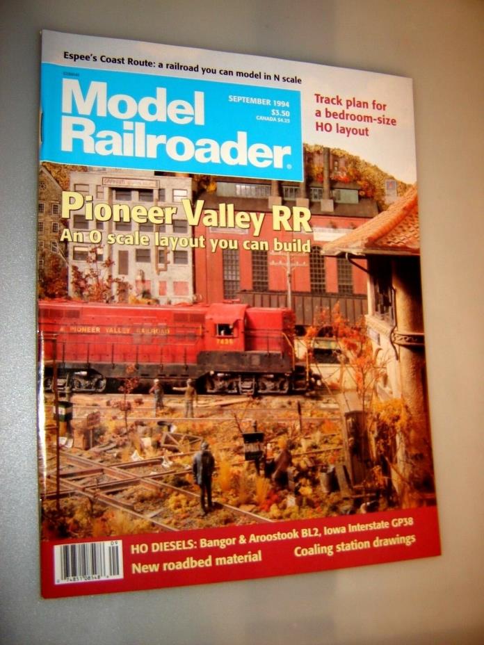 Model Railroader Magazine September 1994