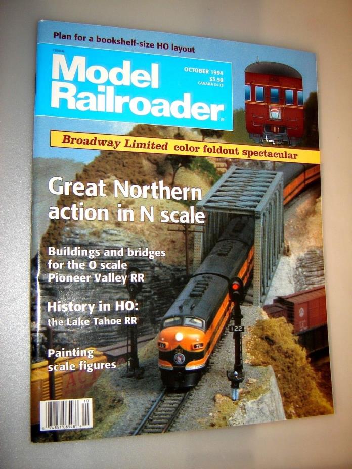 Model Railroader Magazine October 1994